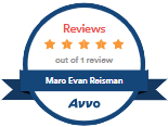 Reviews | 5 Stars Out Of 1 Review | Maro Evan Reisman | Avvo